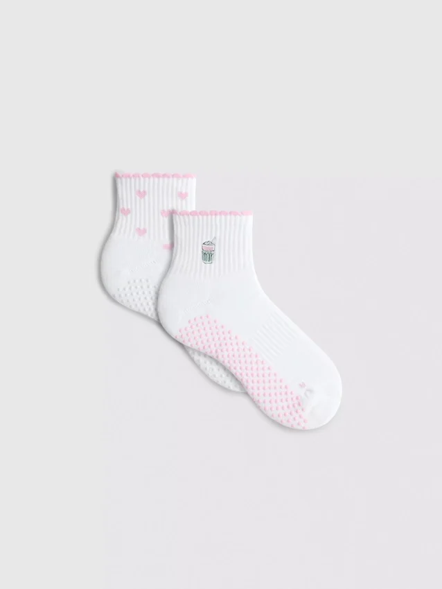 Conjunto de 2 pares de meias de ioga
