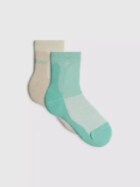 Conjunto de 2 pares de meias desportivas
