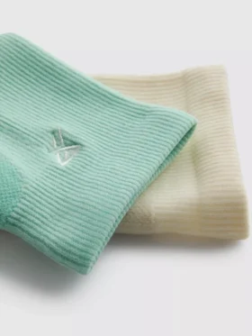 Conjunto de 2 pares de meias desportivas