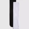 Conjunto de 2 pares de meias desportivas com pontos antiderrapantes