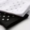 Conjunto de 2 pares de meias desportivas com pontos antiderrapantes