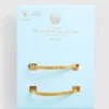Conjunto de 2 pulseiras finas à prova de água