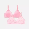 Conjunto de 2 soutiens moldados