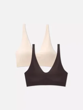 Conjunto de 2 soutiens sem costuras, suaves como manteiga