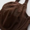 Conjunto de 2 sutiãs com aro em malha estampada, tamanhos D-H