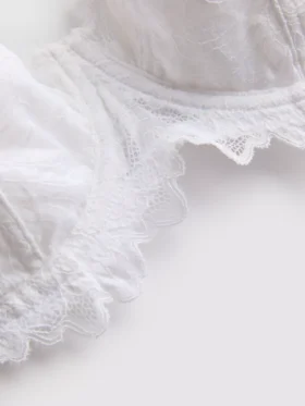 Conjunto de 2 sutiãs com aro em renda, tamanhos D-H