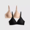 Conjunto de 2 sutiãs de cintas modeladoras triangulares