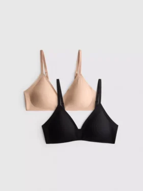 Conjunto de 2 sutiãs de cintas modeladoras triangulares