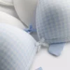 Conjunto de 2 sutiãs sem aro com elevado teor de algodão