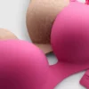Conjunto de 2 sutiãs tipo t-shirt sem aro, tamanhos A-E