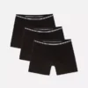 Conjunto de 3 boxers com cintura às riscas