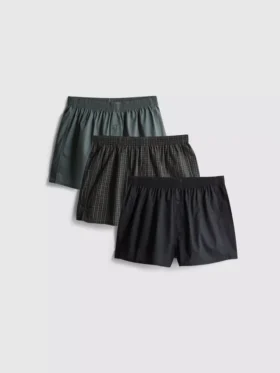 Conjunto de 3 boxers em tecido