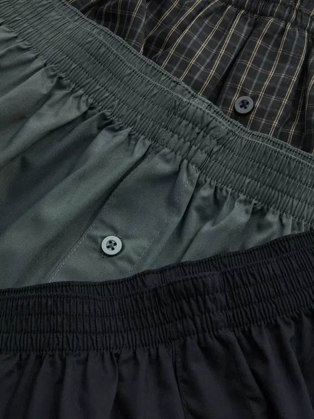 Conjunto de 3 boxers em tecido