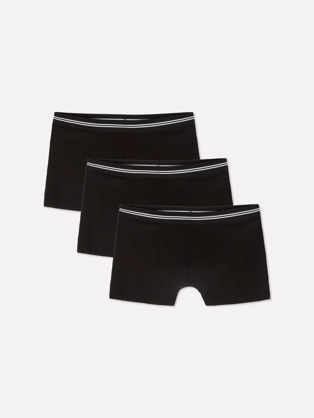 Conjunto de 3 boxers essenciais