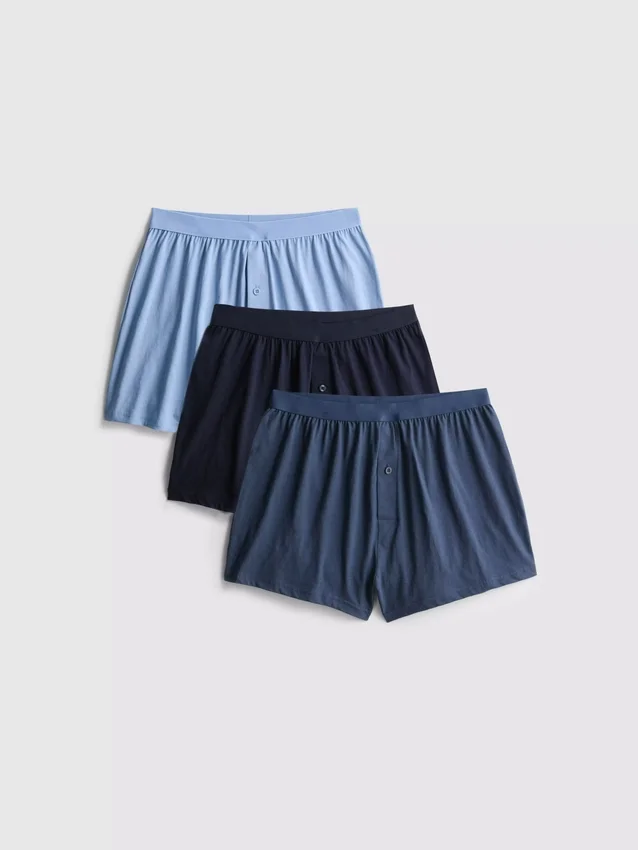Conjunto de 3 boxers largos
