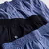 Conjunto de 3 calções com fecho de botões