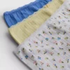 Conjunto de 3 calções mini tipo boxers com padrão pointelle