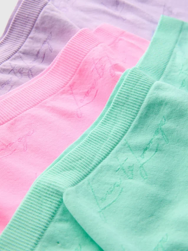 Conjunto de 3 calções sem costuras «Love to Lounge»