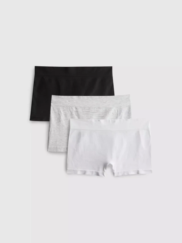 Conjunto de 3 calções sem costuras para meninos