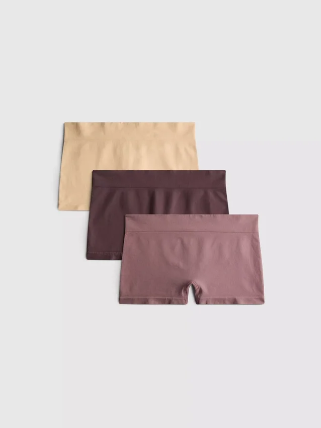 Conjunto de 3 calções sem costuras para meninos