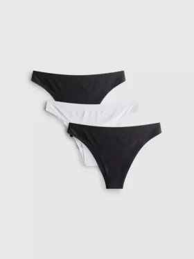 Conjunto de 3 cuecas brasileiras invisíveis