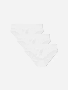 Conjunto de 3 cuecas de corte alto