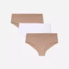 Conjunto de 3 cuecas hipster invisíveis essenciais