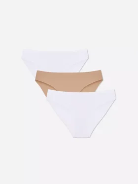 Conjunto de 3 cuecas mini invisíveis