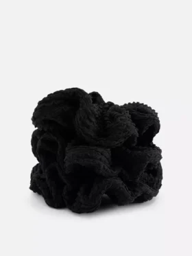 Conjunto de 3 elásticos de cabelo enrugados