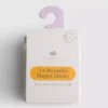 Conjunto de 3 forros reutilizáveis para fraldas