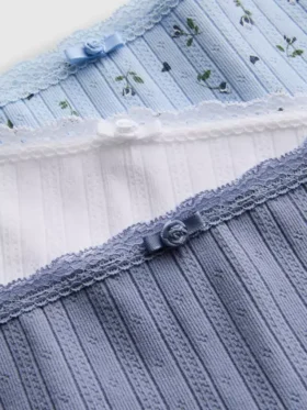 Conjunto de 3 mini-cuecas sem costuras