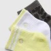 Conjunto de 3 pares de meias curtas desportivas