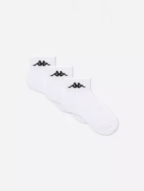 Conjunto de 3 pares de meias curtas Kappa