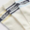 Conjunto de 3 pares de meias desportivas Wilson