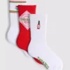 Conjunto de 3 pares de meias Tabasco