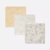 Conjunto de 3 quadrados de musselina do Dumbo da Disney