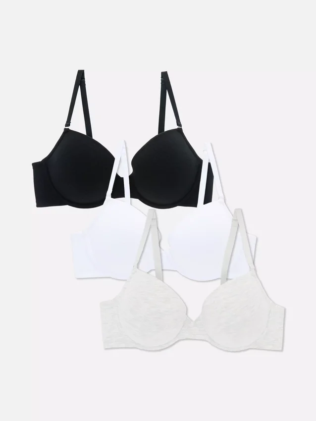Conjunto de 3 soutiens type t-shirt