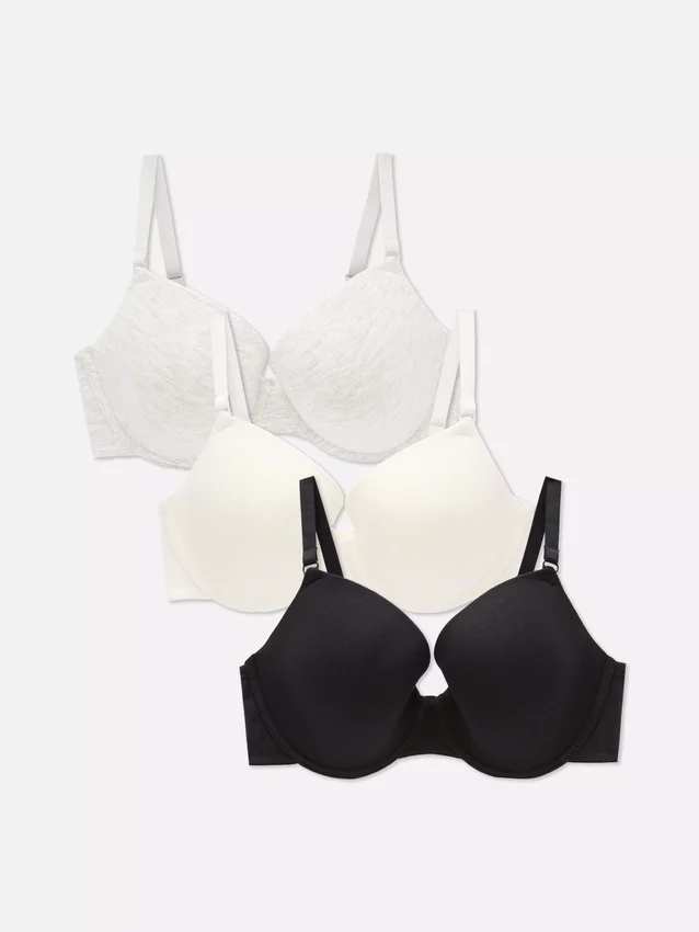 Conjunto de 3 soutiens type t-shirt
