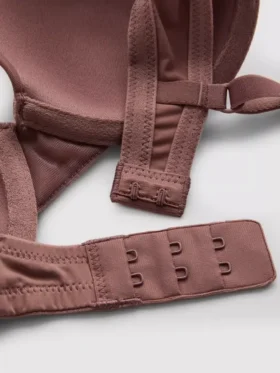Conjunto de 3 sutiãs tipo t-shirt de cobertura total