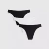 Conjunto de 3 tangas brasileiras invisíveis