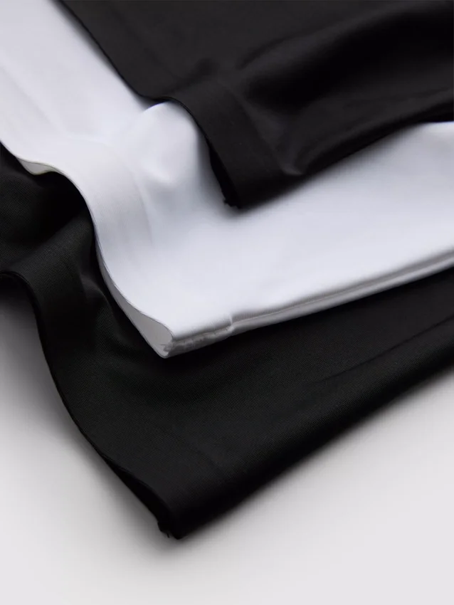 Conjunto de 3 tangas invisíveis de cintura alta