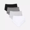 Conjunto de 4 cuecas de corte clássico