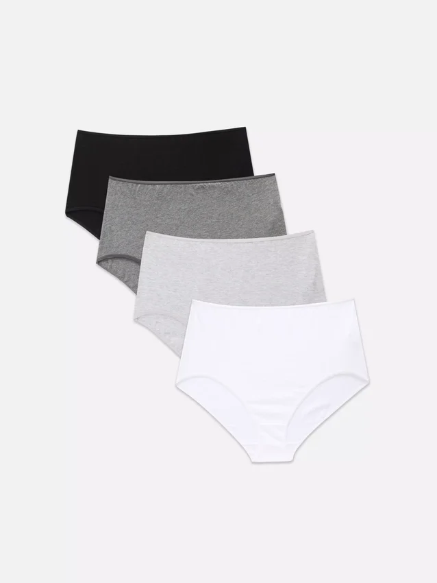 Conjunto de 4 cuecas de corte clássico