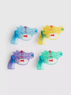 Conjunto de 4 mini-pistolas de água