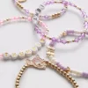 Conjunto de 4 pulseiras do Bambi da Disney