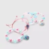 Conjunto de 4 pulseiras do Stitch da Disney