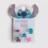 Conjunto de 5 anéis com pingentes do Stitch da Disney