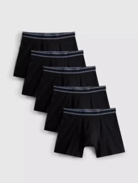 Conjunto de 5 calções essenciais em jacquard