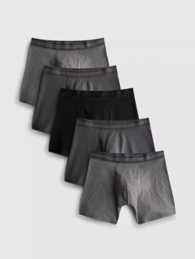 Conjunto de 5 calções jacquard