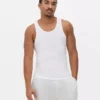 Conjunto de 5 camisolas sem mangas essenciais